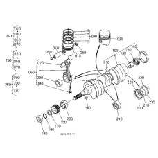 ASSY CONNECTING ROD >=755816