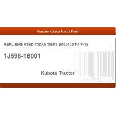 REPL ENG V38DIT3ZA6 TIER3 (M8540DT-1/F-1)