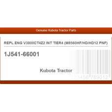 REPL ENG V3800CT4Z2 INT TIER4 (M8560HF/HD/HD12 PNF)