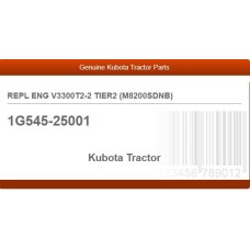 REPL ENG V3300T2-2 TIER2 (M8200SDNB)