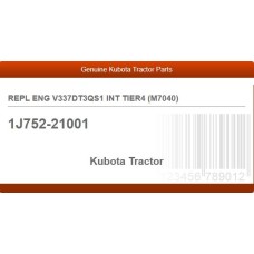 REPL ENG V337DT3QS1 INT TIER4 (M7040)