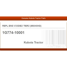 REPL ENG V33DIE2 TIER2 (M6040HD)