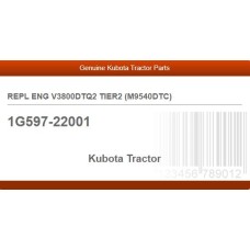 REPL ENG V3800DTQ2 TIER2 (M9540DTC)