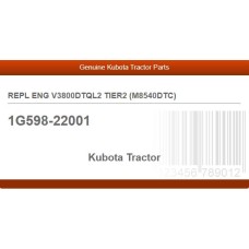 REPL ENG V3800DTQL2 TIER2 (M8540DTC)