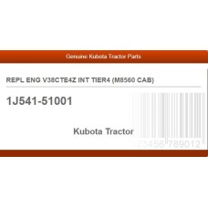 REPL ENG V38CTE4Z INT TIER4 (M8560 CAB)
