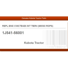 REPL ENG V38CTE4Z6 INT TIER4 (M8560 ROPS)