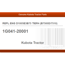 REPL ENG D1005E3B75 TIER4 (B7500D/7510)