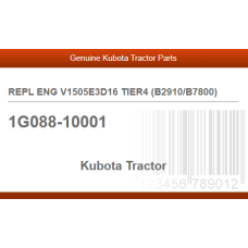 REPL ENG V1505E3D16 TIER4 (B2910/B7800)