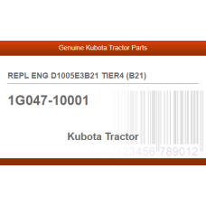 REPL ENG D1005E3B21 TIER4 (B21)