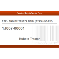REPL ENG D722E3B74 TIER4 (B7400HSD/R/F)