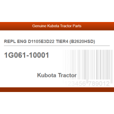 REPL ENG D1105E3D22 TIER4 (B2620HSD)