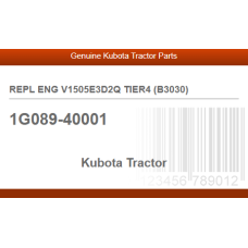REPL ENG V1505E3D2Q TIER4 (B3030)