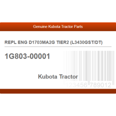 REPL ENG D1703MA2G TIER2 (L3430GST/DT)