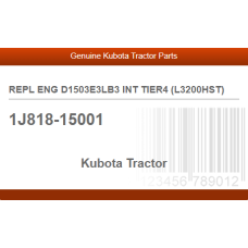 REPL ENG D1503E3LB3 INT TIER4 (L3200HST)