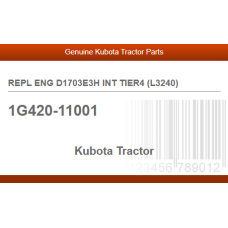 REPL ENG D1703E3H INT TIER4 (L3240)