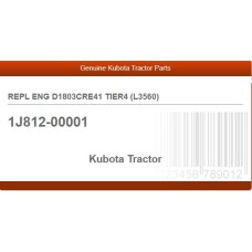 REPL ENG D1803CRE41 TIER4 (L3560)