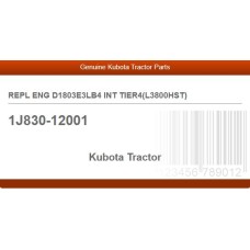 REPL ENG D1803E3LB4 INT TIER4(L3800HST)