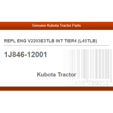 REPL ENG V2203E3TLB INT TIER4 (L45TLB)