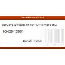 REPL ENG V2403E3H2 INT TIER4 (L4740) *ROPS ONLY