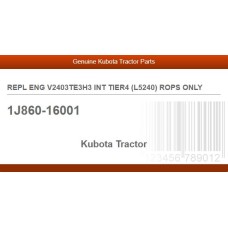 REPL ENG V2403TE3H3 INT TIER4 (L5240) ROPS ONLY