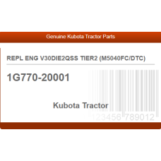REPL ENG V30DIE2QSS TIER2 (M5040FC/DTC)