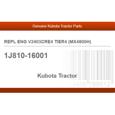 REPL ENG V2403CRE4 TIER4 (MX4800H)