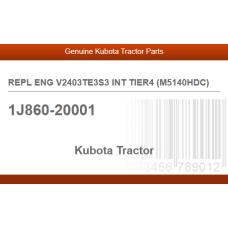 REPL ENG V2403TE3S3 INT TIER4 (M5140HDC)