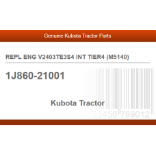 REPL ENG V2403TE3S4 INT TIER4 (M5140)