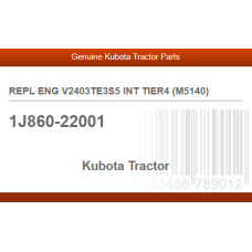 REPL ENG V2403TE3S5 INT TIER4 (M5140)