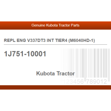 REPL ENG V337DT3 INT TIER4 (M6040HD-1)