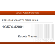 REPL ENG V3800DTI2 TIER2 (M105)