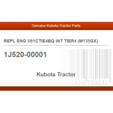REPL ENG V61CTIE4BQ INT TIER4 (M135GX)