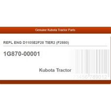 REPL ENG D1105E2F28 TIER2 (F2880)