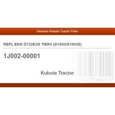 REPL ENG D722E3G TIER4 (G1900/G1900S)