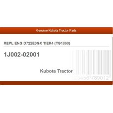 REPL ENG D722E3GX TIER4 (TG1860)