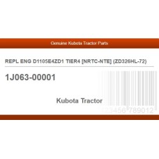 REPL ENG D1105E4ZD1 TIER4 [NRTC-NTE] (ZD326HL-72)
