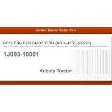 REPL ENG D782E4ZD2 TIER4 [NRTC-NTE] (ZD221)