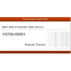 REPL ENG D1305E3ZD TIER4 (ZD331)