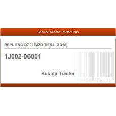 REPL ENG D722E3ZD TIER4 (ZD18)