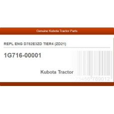 REPL ENG D782E3ZD TIER4 (ZD21)